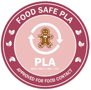 PLA seguro para manuseio de alimentos